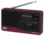 Kaasaskantav raadio Eltra Asia, must v.