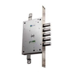 S&uuml;vistatav ukselukk Mottura 52783S, tsingitud