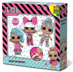 Mosaiik SES Creative L.O.L. Iron on beads, mitmev&auml;rviline