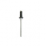 Alumiiniumist needid poolringikujulise peaga Haushalt RAL9005, 3.2 mm x 8 mm, 50 tk