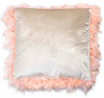 Dekoratiivne padi Mondex Loreta, liivakarva pruun, 44 cm x 44 cm