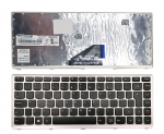 S&uuml;learvutite klaviatuurid Lenovo KB314256, Inglise (UK), h&otilde;be v./must v.