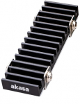 Radiaator Akasa Gecko Pro A-M2HS02-BK, 71.5 cm, must v.