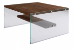 Kohvilaud Kalune Design S100, p&auml;hklipuu v., 75 cm x 75 cm x 40 cm