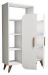 P&otilde;randariiul Kalune Design Form 845HCT3901, valge v., 132 cm x 32 cm x 90 cm