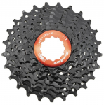 Kassetid ja varuosad SunRace CSRX0 FRWE144, alumiinium/teras, must/punane