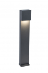 Vabalt seisev v&auml;lisvalgusti Lutec Gemini XF, 9.50W, LED, IP54, tumehall v., 9.2 cm x 65 cm