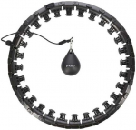 Massaaživibu HMS Plus Size Hula Hoop, 51 cm, 0.4 kg, must v.