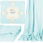 Pleed Springos Lovely Blanket HA7156, helesinine v., 200 cm x 220 cm