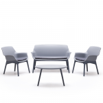 Aiam&ouml;&ouml;bli komplekt Bica Luxor Lounge Set, hall v., 4 istekohta