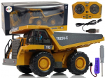 Rc veok Lean Toys 12572, must/kollane