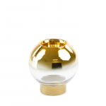 K&uuml;&uuml;nlahoidja Zoja, klaas, &Oslash; 15 cm, 15 cm, kuldne