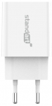Telefoni laadija Standart GT-RJ331, 2 x USB, valge