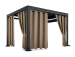 Paviljoni kardin ZMOC-03, 150 cm x 200 cm, tume beež