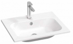Vannitoa kraanikauss Ravak Slim 60, dolomiit, 60 cm x 49 cm x 15.5 cm, valge v.
