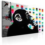 Reproduktsioon Artgeist Banksy The Thinker Monkey HK6344XS, 30 cm x 20 cm