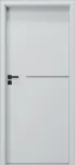 Siseukseleht Domoletti BELGATTO 5, parempoolne, hall v., 204 x 74.4 x 4 cm