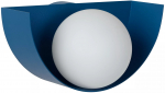 Valgusti seinale Lucide Benni 45201/01/35, G9, 1 x 28 W, sinine v.