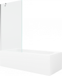 Vann, seinaga seinaga, nurgaga Mexen Vega, 160 cm x 70 cm x 40 cm, ristk&uuml;lik, valge