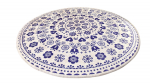 Vaip sise Conceptum Hypnose Venice, sinine/valge, 100 cm x 100 cm