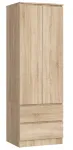 Riidekapp Akord Furniture Factory Star K60, tamm v., 60 cm x 51.5 cm x 180 cm