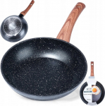 Praepann Vilde Black&Wood, &Oslash; 20 cm, alumiinium