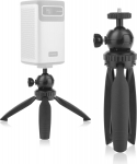 Kolmjalg statiiv Overmax Mini, must