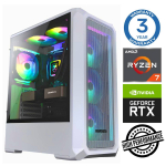 Statsionaarne arvuti Intop AMD Ryzen 7 5700X, DDR4 32 GB, SSD+HDD 1 TB 2 TB, Nvidia GeForce RTX 3050 6 GB GDDR6