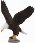 M&auml;ngukujuke, kotkas Collecta Wild Life American Bald 88383, 10.5 cm, pruun v.