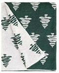 Pleed Homla Arnin 242082, valge/roheline, 150 cm x 200 cm