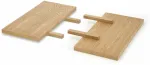 Laua lisaplaat Massive 3, 45 cm x 90 cm, naturaalne tamm v., 2 tk