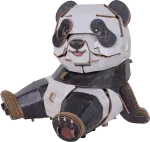 3D-pusle MakeBug Panda MB-D-0041, 12 cm x 10 cm, valge v./must v.