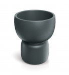 Lillepott Prosperplast DUALA ROUND TDR60-107GR, plastik, &Oslash; 58 cm, hall v.