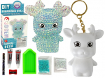 Loominguline teemantmosaiigi komplekt, v&otilde;tmehoidja Lean Toys DIY Lovely Deer, helesinine