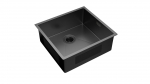 K&ouml;&ouml;givalamu Domoletti, 55 cm x 50.5 cm x 20 cm, black metallic