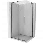 Du&scaron;ikabiin Mexen Velar L 871-120-085-03-66, ristk&uuml;lik, aluseta, 120 cm x 85 cm x 200 cm, brushed gun gray v./l&auml;bipaistev