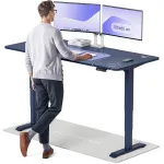 Arvutilaud reguleeritava k&otilde;rgusega Desktronic HomePro 40 853, 180 cm x 80 cm, 126 cm, sinine v.