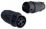Kahjustatud pakendiga toode. Elektriauto adapter Duosida EV Adapter Duosida Type 2 (Female) - Type 1 (Male) EV200481, Type 2
