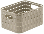 Korv, esemete hoidmiseks Rotho Country, 2 l, hele pruun v., 18.3 x 13.7 x 9.8 cm
