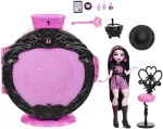 Nukk aksessuaaridega Mattel Monster High Potion Reveal Draculaura JKD76, 30 cm, must v.