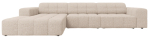 Nurgadiivan Cosmopolitan Design Chicago Haga 30, beige melange v., vasak, 167 x 294 cm x 78 cm