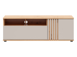 TV-kapp Brevas, ka&scaron;miir v./artisan oak v., 40 cm x 135.5 cm x 46.5 cm