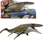 M&auml;ngukujuke, dinosaurus Mattel Jurassic World Rebirth Bite N Blast Mosasaurus JJP80, 65 cm, roheline v.