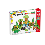 Magnetkonstruktor Woopie 3D Rare Animals, 45 tk, mitmev&auml;rviline