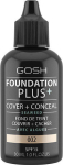 Vedel jumestuskreem Gosh Plus+, 02 ivory, 30 ml