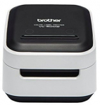 Etiketiprinter Brother VC-500W, 660 g, must v./hall v.