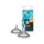 Pudelilutt Tommee Tippee Teat fast flow Anti-Colic, 6+ kuud