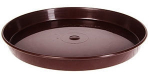 Alus Form Plastic, plastik, &Oslash; 17 cm, pruun v.