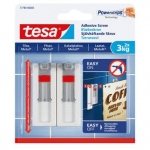 Konksud raami riputamiseks Tesa Powerstrips, valge/hall