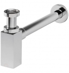 Sifoon vannitoavalamu jaoks Ferro Quadro S280, 180 mm, 50 mm, kroom